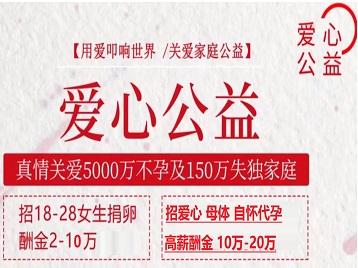 延庆捐卵助孕生子 爱心志愿者招募
